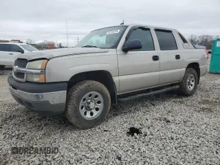2005 Chevrolet Avalanche Z71 with VIN 3GNEK12Z55G207432, listed as a Copart auction lot 50754205 with 246,649 mi miles and Salvage Title. Bid and sale history available at carsss.com. Image 1.