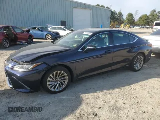 2022 Lexus ES 300h Luxury with VIN 58AEA1C14NU017563, listed as a Copart auction lot 48245965 with 18,948 mi miles and Salvage title. Bid and sale history available at DreamBid. Image 1.