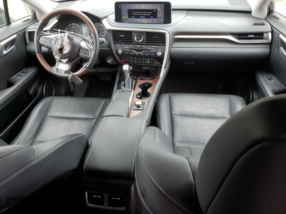 2022 Lexus RX 350L with VIN JTJHZKFA8N2038704, listed as a Copart auction lot 57292775 with 35,565 mi miles and Salvage title. Bid and sale history available at DreamBid. Image 8.
