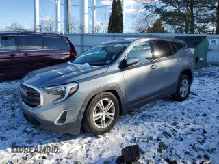 2020 GMC Terrain SLE z VIN 3GKALMEV4LL215707, wystawiony jako Copart lot #41375365 z przebiegiem 39 396 mil mil oraz Szkoda całkowita • Salvage title. Historia ofert i sprzedaży dostępna na DreamBid. Obrazek 1.