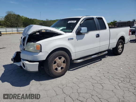 2007 Ford F-150 STX with VIN 1FTRX12W07FB65483, listed as a Copart auction lot 53343795 with 211,803 mi miles and Salvage Title. Bid and sale history available at DreamBid. Image 1.