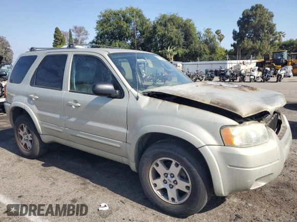 2004 Ford Escape Limited with VIN 1FMCU94194KB23763, listed as a Copart auction lot 59710045 with Not provided miles and Non repairable. Bid and sale history available at DreamBid. Image 4.