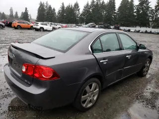 2007 Kia Optima EX with VIN KNAGE124375134243, listed as a Copart auction lot 86664454 with 136,700 mi miles and Salvage Title. Bid and sale history available at carsss.com. Image 3.