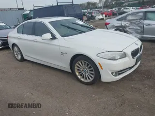 2012 BMW 5 Series 535i xDrive with VIN WBAFU7C56CDU65682, listed as a IAAI auction lot 41865538 with 109,185 mi miles. Bid and sale history available at carsss.com. Image 1.
