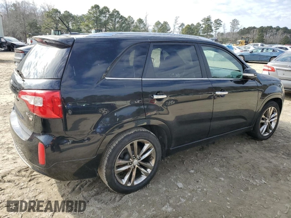 2014 Kia Sorento SX Limited with VIN 5XYKW4A75EG451940, listed as a Copart auction lot 42764645 with 127,024 mi miles and Clean Title. Bid and sale history available at carsss.com. Image 3.