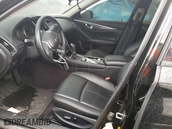 2021 Infiniti Q50 Pure z VIN JN1EV7AR6MM751988, wystawiony jako Copart lot #47480403 z przebiegiem 7 350 mil mil oraz Szkoda całkowita • Salvage title. Historia ofert i sprzedaży dostępna na DreamBid. Obrazek 7.