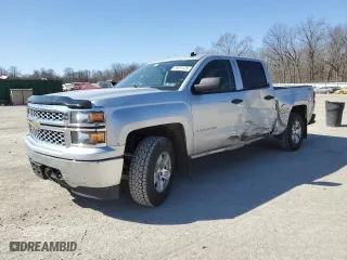 2014 Chevrolet Silverado 1500 LT with VIN 3GCUKREH1EG371055, listed as a Copart auction lot 49081435 with 169,944 mi miles and Salvage Title. Bid and sale history available at carsss.com. Image 1.