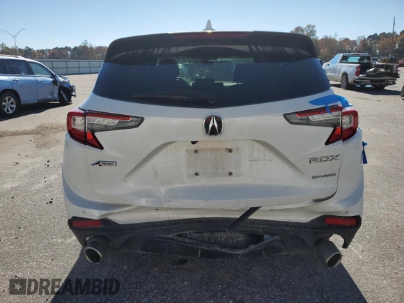 2023 Acura RDX w/A-Spec Package z VIN 5J8TC2H62PL002206, wystawiony jako Copart lot #81675244 z przebiegiem 47 303 mil mil oraz Szkoda całkowita • Salvage title. Historia ofert i sprzedaży dostępna na DreamBid. Obrazek 6.