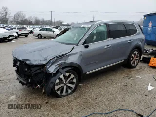2021 Kia Telluride EX with VIN 5XYP34HC9MG137109, listed as a Copart auction lot 44503765 with 65,823 mi miles and Non Repairable. Bid and sale history available at DreamBid. Image 1.
