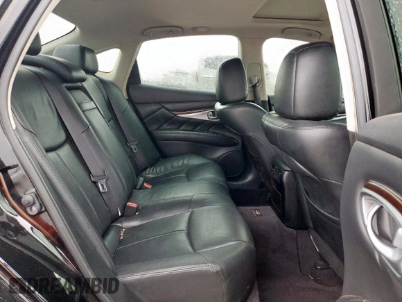 2013 Infiniti M37 with VIN JN1BY1AR8DM604403, listed as a Copart auction lot 55757025 with 122,523 mi miles and Clean Title. Bid and sale history available at carsss.com. Image 10.