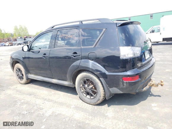 2011 Mitsubishi Outlander LS with VIN JA4JT3AX0BU609376, listed as a Copart auction lot 54922644 with 338,474 mi miles and Salvage Title. Bid and sale history available at carsss.com. Image 2.