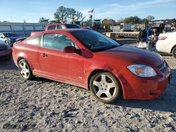 2007 Chevrolet Cobalt SS with VIN 1G1AM15B377390711, listed as a Copart auction lot 42240495 with 128,560 mi miles and Salvage Title. Bid and sale history available at carsss.com. Image 4.