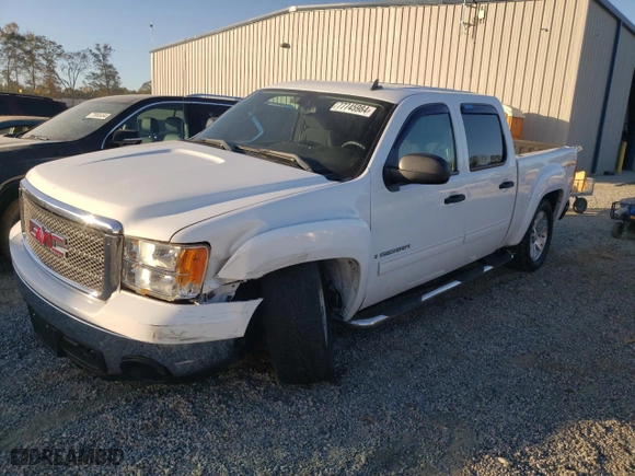 2008 GMC Sierra 1500 SLE1 with VIN 3GTEK13J88G308633, listed as a Copart auction lot 77745984 with 101,191 mi miles and Salvage Title. Bid and sale history available at carsss.com. Image 1.