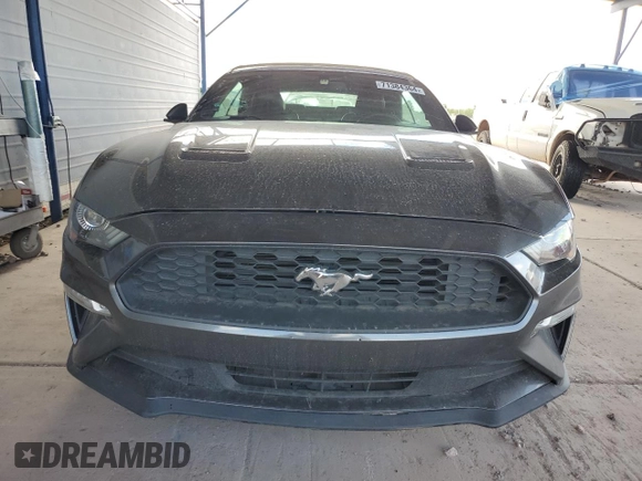 2018 Ford Mustang EcoBoost Premium with VIN 1FATP8UH9J5129484, listed as a Copart auction lot 71384364 with 100,685 mi miles and Salvage title. Bid and sale history available at DreamBid. Image 5.