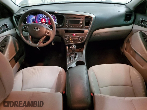 2012 Kia Optima LX with VIN KNAGM4A78C5276050, listed as a Copart auction lot 53879785 with 132,605 mi miles and Clean Title. Bid and sale history available at carsss.com. Image 8.