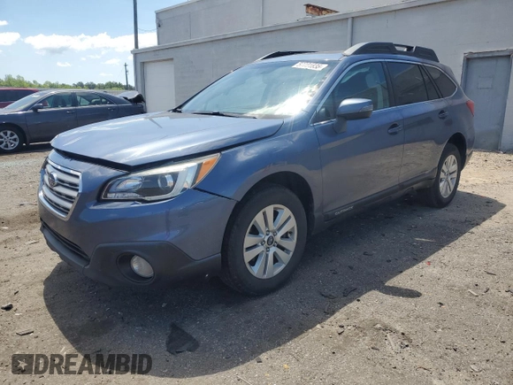 2016 Subaru Outback Premium with VIN 4S4BSAHC7G3336014, listed as a Copart auction lot 57731835 with 136,676 mi miles and Salvage title. Bid and sale history available at DreamBid. Image 1.
