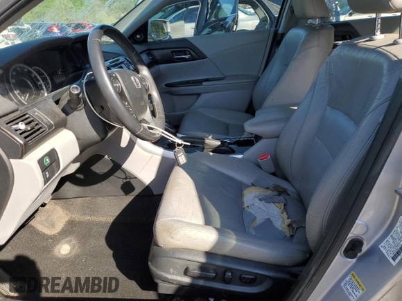 2013 Honda Accord Sdn EX-L with VIN 1HGCR2F86DA116154, listed as a Copart auction lot 52411135 with 251,395 mi miles and Salvage Title. Bid and sale history available at carsss.com. Image 7.