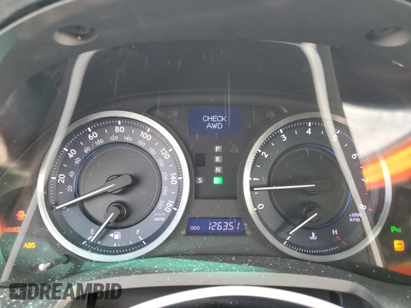 2013 Lexus IS 250 with VIN JTHCF5C29D5063028, listed as a Copart auction lot 49708045 with 126,351 mi miles and Salvage title. Bid and sale history available at DreamBid. Image 9.