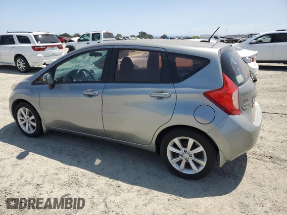 2014 Nissan Note SV с VIN 3N1CE2CP8EL376090, выставлен на аукционе Copart как лот 60933395 с пробегом 73 401 миль миль и Чистый • Clean title. История ставок и продаж доступна на DreamBid. Изображение 2.
