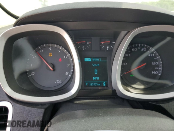 2013 Chevrolet Equinox LT with VIN 2GNALDEK7D6339212, listed as a Copart auction lot 55205265 with 193,735 mi miles and Clean Title. Bid and sale history available at DreamBid. Image 9.