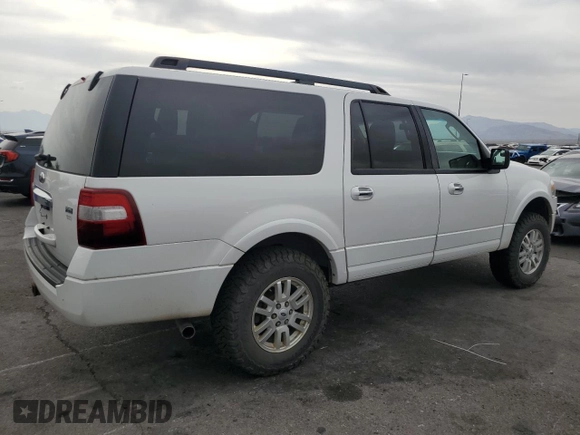 2014 Ford Expedition Max XLT z VIN 1FMJK1J55EEF63419, wystawiony jako Copart lot #62388985 z przebiegiem 181 246 mil mil oraz Czysty tytuł • Clean title. Historia ofert i sprzedaży dostępna na DreamBid. Obrazek 3.