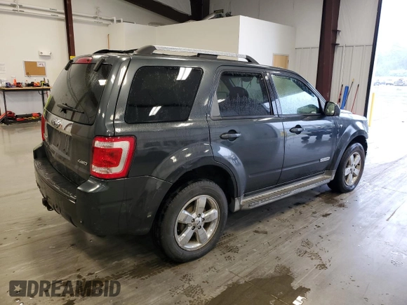 2008 Ford Escape Limited with VIN 1FMCU941X8KE30509, listed as a Copart auction lot 66380644 with 169,950 mi miles and Salvage Title. Bid and sale history available at carsss.com. Image 3.