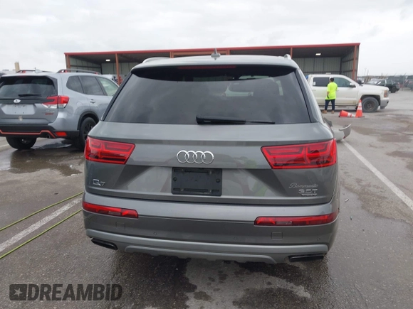 2017 Audi Q7 Premium Plus with VIN WA1LAAF70HD004911, listed as a IAAI auction lot 41910833 with 120,506 mi miles and . Bid and sale history available at DreamBid. Image 16.