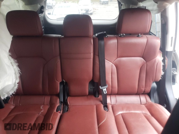 2017 Lexus LX 570 z VIN JTJHY7AX3H4235073, wystawiony jako Copart lot #39376813 z przebiegiem Nie podano mil oraz . Historia ofert i sprzedaży dostępna na DreamBid. Obrazek 10.