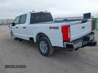 2024 Ford Super Duty F-250 SRW XL with VIN 1FT7W2BN6REE07936, listed as a IAAI auction lot 41424610 with 5,067 mi miles. Bid and sale history available at carsss.com. Image 3.