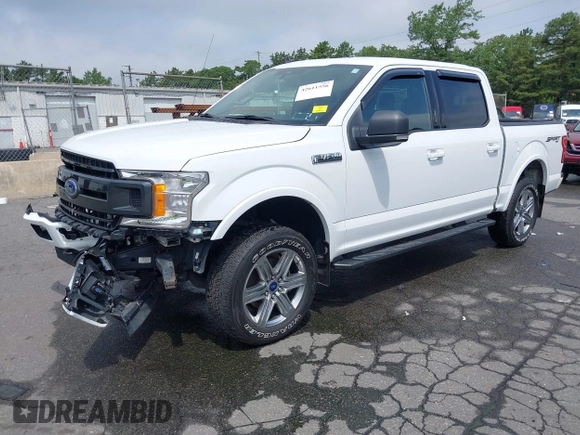 2019 Ford F-150 XL with VIN 1FTEW1EP4KFD31616, listed as a IAAI auction lot 42611556 with 78,001 mi miles and . Bid and sale history available at DreamBid. Image 19.