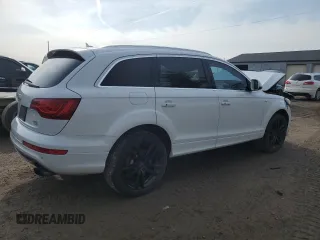 2015 Audi Q7 Vorsprung Edition with VIN WA1WGCFE2FD022264, listed as a Copart auction lot 52585555 with 151,348 mi miles and Clean title. Bid and sale history available at DreamBid. Image 3.