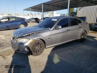 2011 BMW 3 Series 328i with VIN WBAPH5C58BA441154, listed as a Copart auction lot 50467185 with 167,328 mi miles and Salvage Title. Bid and sale history available at carsss.com. Image 1.