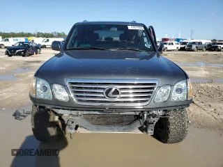2006 Lexus LX 470 z VIN JTJHT00W664007502, wystawiony jako Copart lot #47871885 z przebiegiem 172 552 mil mil oraz Szkoda całkowita • Salvage title. Historia ofert i sprzedaży dostępna na DreamBid. Obrazek 5.