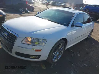 2009 Audi A8 L 4.2L with VIN WAUMV94E39N002352, listed as a IAAI auction lot 41443884 with 138,269 mi miles. Bid and sale history available at carsss.com. Image 2.