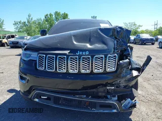 2017 Jeep Grand Cherokee Overland with VIN 1C4RJFCG0HC844713, listed as a IAAI auction lot 42293301 with 83,791 mi miles and . Bid and sale history available at DreamBid. Image 12.