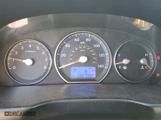 2011 Hyundai Santa Fe GLS with VIN 5XYZGDAB8BG073995, listed as a Copart auction lot 53595075 with 132,794 mi miles and Salvage Title. Bid and sale history available at carsss.com. Image 9.