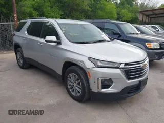 2022 Chevrolet Traverse LT Cloth with VIN 1GNERGKW8NJ160805, listed as a IAAI auction lot 42014573 with 77,809 mi miles. Bid and sale history available at carsss.com. Image 1.