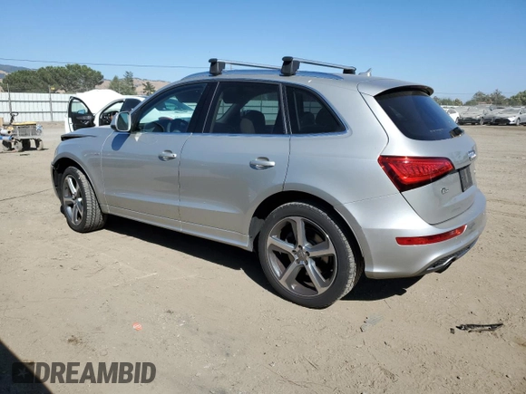 2014 Audi Q5 Premium Plus with VIN WA1DGAFP0EA037312, listed as a Copart auction lot 61694505 with 124,252 mi miles and Salvage title. Bid and sale history available at DreamBid. Image 2.