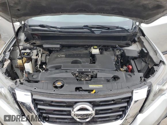 2017 Nissan Pathfinder Platinum with VIN 5N1DR2MN2HC672950, listed as a Copart auction lot 51101995 with 123,943 mi miles and Clean Title. Bid and sale history available at carsss.com. Image 12.