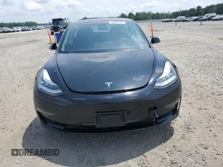 2018 Tesla Model 3 Long Range Battery with VIN 5YJ3E1EA3JF035530, listed as a Copart auction lot 53933835 with 53,697 mi miles and Salvage Title. Bid and sale history available at DreamBid. Image 5.