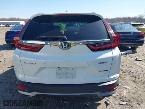 2020 Honda CR-V Touring with VIN 2HKRW2H99LH635892, listed as a IAAI auction lot 41822462 with 41,645 mi miles and . Bid and sale history available at DreamBid. Image 16.