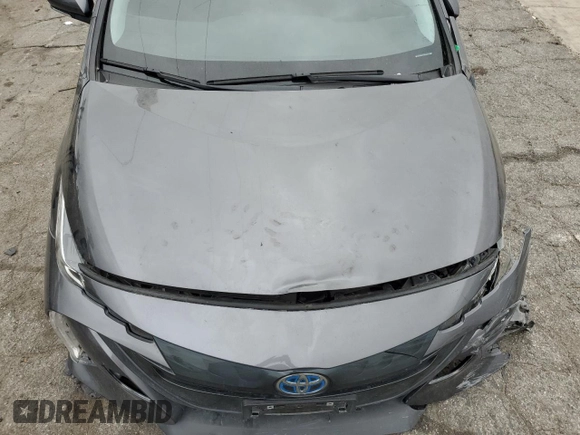 2022 Toyota Prius LE with VIN JTDKAMFP4N3228719, listed as a Copart auction lot 53581015 with 36,200 mi miles and Salvage title. Bid and sale history available at DreamBid. Image 11.