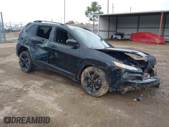 2016 Jeep Cherokee Latitude with VIN 1C4PJLCSXGW229710, listed as a IAAI auction lot 41094091 with 131,501 mi miles. Bid and sale history available at carsss.com. Image 1.