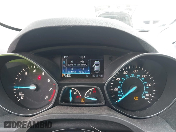 2016 Ford Escape SE with VIN 1FMCU9G94GUB55448, listed as a IAAI auction lot 41854864 with 153,457 mi miles. Bid and sale history available at carsss.com. Image 15.