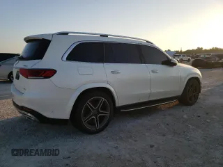 2022 Mercedes-Benz GLS 450 with VIN 4JGFF5KE8NA817664, listed as a Copart auction lot 67099964 with Not Provided miles and Salvage Title. Bid and sale history available at DreamBid. Image 3.