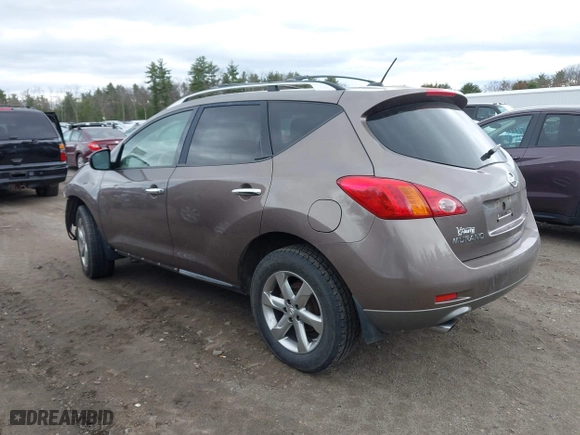 2010 Nissan Murano SL with VIN JN8AZ1MW1AW137143, listed as a IAAI auction lot 42027146 with 110,895 mi miles. Bid and sale history available at carsss.com. Image 3.