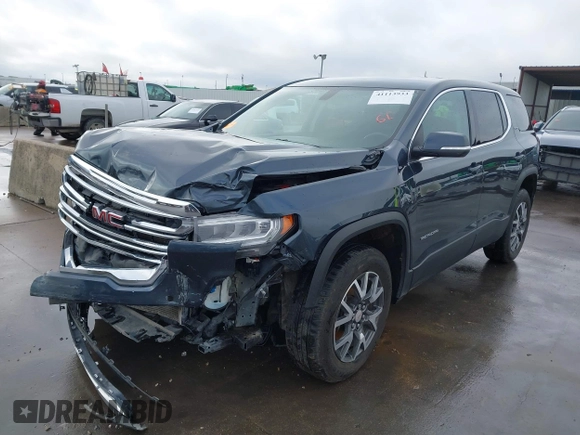 2020 GMC Acadia SLE with VIN 1GKKNKLA2LZ172190, listed as a IAAI auction lot 41113933 with 96,761 mi miles and . Bid and sale history available at carsss.com. Image 18.