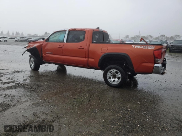 2017 Toyota Tacoma SR5 with VIN 3TMDZ5BN7HM025726, listed as a Copart auction lot 47418515 with 130,436 mi miles and Salvage Title. Bid and sale history available at carsss.com. Image 2.