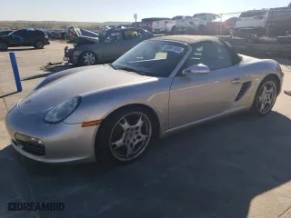 2005 Porsche Boxster S with VIN WP0CB29835U731646, listed as a Copart auction lot 80657904 with 0 mi miles and Salvage Title. Bid and sale history available at carsss.com. Image 1.