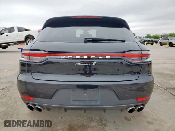 2021 Porsche Macan S with VIN WP1AB2A50MLB36586, listed as a Copart auction lot 50349235 with 24,344 mi miles and Clean title. Bid and sale history available at DreamBid. Image 6.